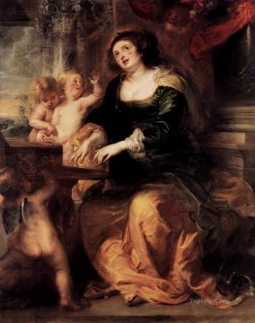 Peter Paul Rubens Painting - st cecilia 1640 Peter Paul Rubens